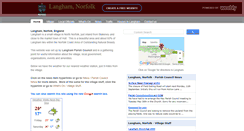 Desktop Screenshot of langhamnorfolk.com